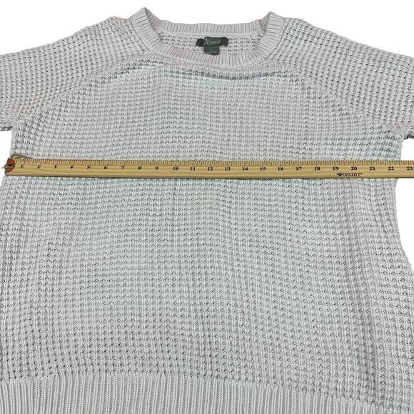 Natural Reflections Womens Off White Waffle Knit Pullover Sweater Size 2XL READ‌ - Picture 6 of 8